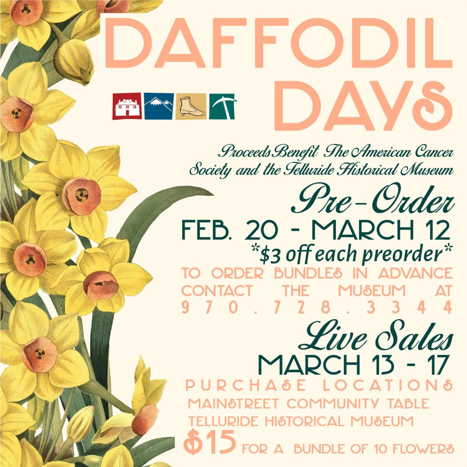 Life@Telluride: Daffodils Day