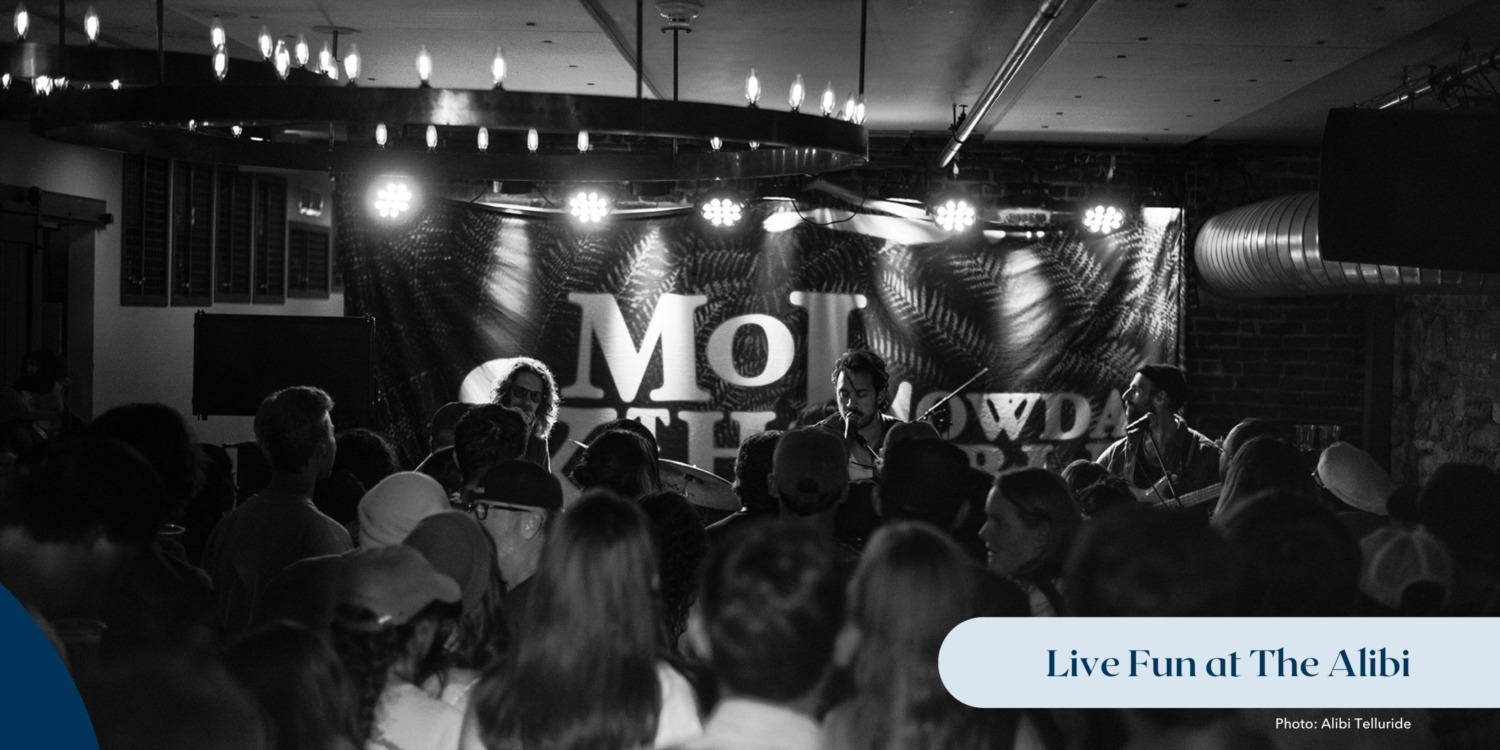Experience the Best of Live Music in Telluride: Upcoming Shows at The Alibi this October 2024