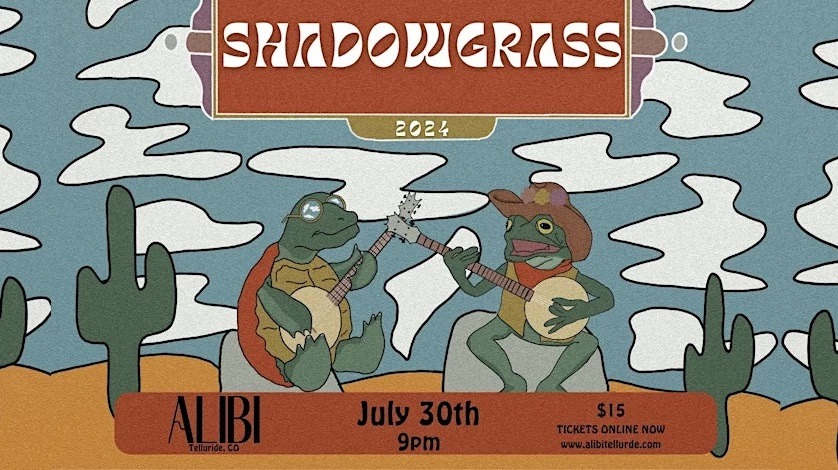 Get ready for a night of chill vibes and smooth tunes with Shadowgrass at The Alibi