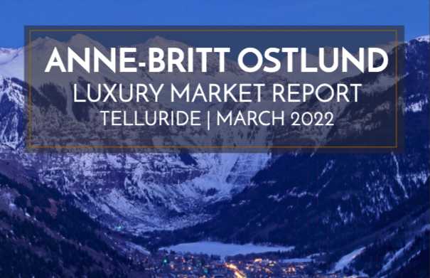 March 2022 Telluride Real Estate Market Update