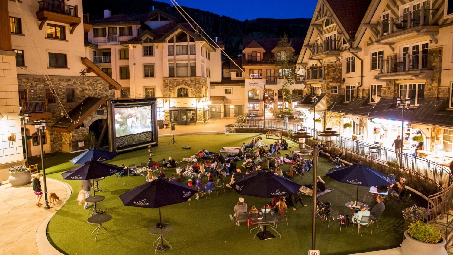 Movies Under the Stars in Mountain Village