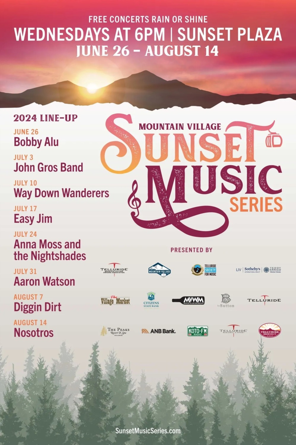 Sunset Music Series: A Must-Attend Event in Mountain Village