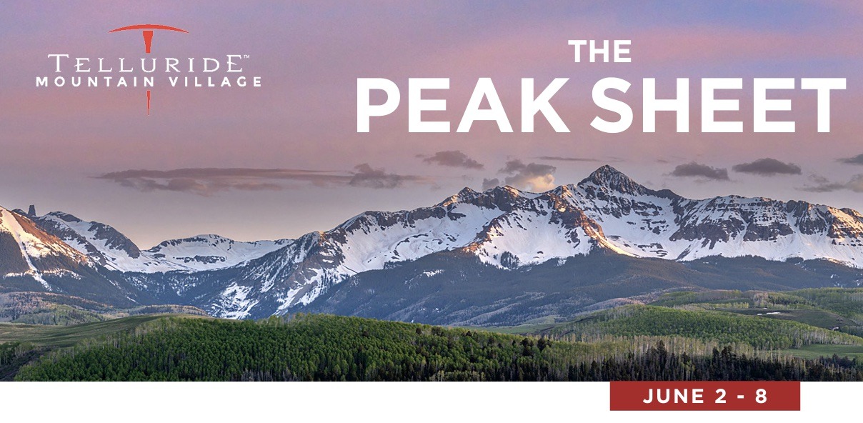Telluride Peak Sheet: June 2 - 8